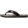 Quiksilver Men’s Flip Flop(Black/Green)