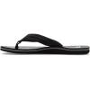 Quiksilver Men’s Flip Flop(Black/Orange/Green)