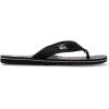 Quiksilver Men’s Flip Flop(Black/Orange/Green)