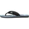Quiksilver Men’s Flip Flop(Blue Grey)