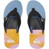 Quiksilver Men’s Flip Flop(Blue Orange)
