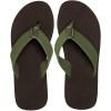 Quiksilver Men’s Flip Flop(Brown Brown Green)