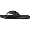 Quiksilver Men’s Flip Flop(Brown Brown Green)
