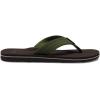 Quiksilver Men’s Flip Flop(Brown Brown Green)