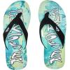Quiksilver Men’s Flip Flop(Green Blue and Yellow)