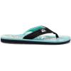 Quiksilver Men’s Flip Flop(Green Blue and Yellow)