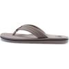 Quiksilver Men’s Flip Flop(Grey White Grey)