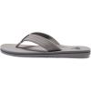 Quiksilver Men’s Flip Flop(Grey White Grey)