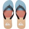 Quiksilver Men’s Flip-Flop Sandal(Black Orange Orange)