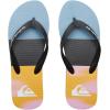 Quiksilver Men’s Flip-Flop Sandal(Black Pink Blue)