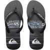 Quiksilver Men’s Flip-Flop Sandal(Black/Blue)