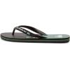 Quiksilver Men’s Flip-Flop Sandal(Black/Green)