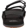 Quiksilver Men’s Monkey Caged Youth Sandal(Black/Grey/Black)
