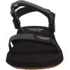 Quiksilver Men’s Monkey Caged Youth Sandal(Black/Grey/Black)