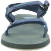 Quiksilver Men’s Monkey Caged Youth Sandal(Blue/Grey/Blue)