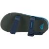 Quiksilver Men’s Monkey Caged Youth Sandal(Blue/Grey/Blue)