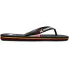 Quiksilver Men’s Open Toe Sandals Water Shoe(Black/Red)