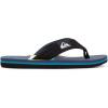 Quiksilver boys Molokai Layback Youth(Black/Blue/Black)