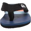 Quiksilver boys Molokai Layback Youth(Blue/Blue/Orange Molokai Layback Youth)