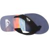 Quiksilver boys Molokai Layback Youth(Blue/Blue/Orange Molokai Layback Youth)