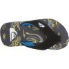 Quiksilver boys Molokai Layback Youth(Blue/Yellow/Blue)