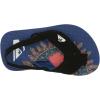 Quiksilver boys Quiksilver Boy’s Molokai Layback 3 Point Flip Flop Sandal Toddler(Blue 7 241)