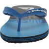Quiksilver boys Unisex-child Molokai Panel Youth Sandal(Black/Blue/Grey)