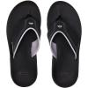 Quiksilver men’s Mathodic Recovery Flip Flop Sandal(Black Grey Brown)