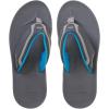 Quiksilver men’s Mathodic Recovery Flip Flop Sandal(Grey Grey Blue)
