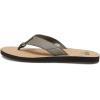 Quiksilver mens Molokai Abyss Natural 3 Point SandalFlip-Flop(Green)