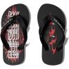 Quiksilver Boy’s Molokai Art Flip Flop Youth(Black 8 233)