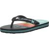 Quiksilver Boy’s Molokai Art Flip Flop Youth(Black/Orange/Green 234)