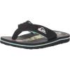 Quiksilver Boy’s Molokai Layback Ii Flip Flop Sandal Youth(Black 1 233)