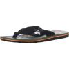 Quiksilver Boy’s Molokai Layback Youth Sandal(Black/Black/Grey)