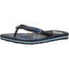 Quiksilver Boy’s Molokai Word Block Youth Sandal(Black/Blue/Black)