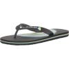 Quiksilver Boy’s Unisex-Child Molokai Art Youth Sandal Flip-Flop(Black 7)