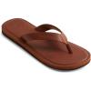 Quiksilver Men’s Beach & Pool Shoes, Brown Tan Solid Tkd0, 8 US