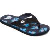 Quiksilver Men’s Flip Flop(Black Blue White)