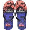 Quiksilver Men’s Flip-Flop Water Shoe(Red Black)