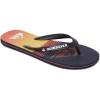 Quiksilver Men’s Molokai Slab Flip-Flop(Black Black Orange)
