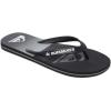 Quiksilver Men’s Molokai Slab Flip-Flop(Black Grey Black)