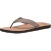 Quiksilver mens Molokai Abyss Natural 3 Point SandalFlip-Flop(Green/Green/Green Molokai Abyss Natural)