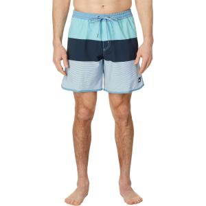 Quiksilver 17″ Surfsilk Tijuana Volley Shorts(Blue Shadow)