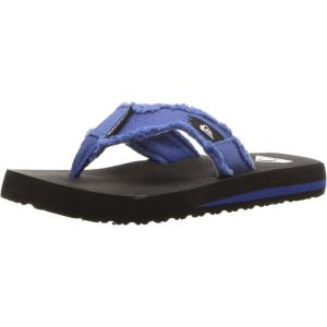 Quiksilver Boys’ Flip Flop Sandals(Blue/Black/Blue)