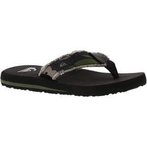 Quiksilver Boys’ Flip Flop Sandals(Green/Brown/Black)