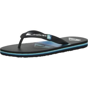 Quiksilver Boy’s Molokai Art Flip Flop Youth(Black 9 234)