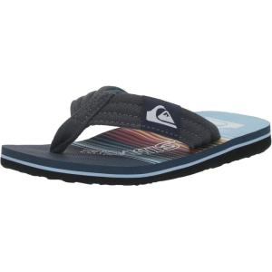 Quiksilver Boy’s Molokai Layback Ii Flip Flop Sandal Youth(Blue 4 234)