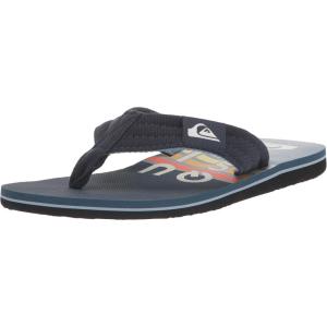 Quiksilver Boy’s Molokai Layback Youth Flip Flop Sandal(Blue 3)