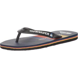 Quiksilver Boy’s Molokai Point Break Youth Sandal(Black/Blue/Black)
