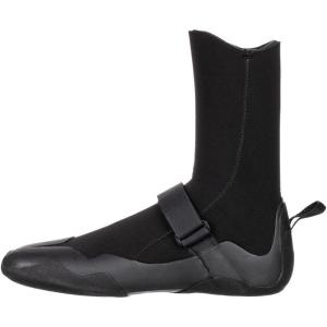 Quiksilver Mens 7mm Sessions Round Toe Surf Bootie(Black)